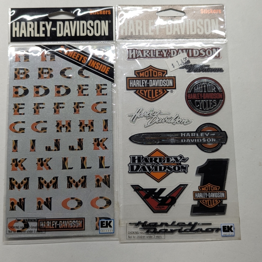 Creative Memories Harley-Davidson Scrapbooking Carry Case Supplies HD Sheets - Picture 4 of 15